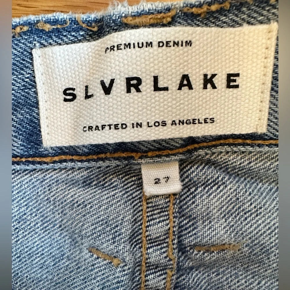 SLVRLAKE NWT “Sierra” jeans in Valley of Fire wash. Size 27 - Picture 2 of 5